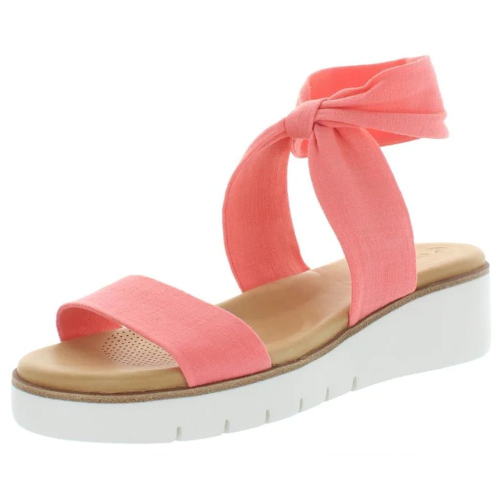 Corso Como Womens Blayke Open Toe Comfort Wedge Sandals
